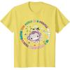 imageFisherPrice Purple Monkey  Hanging Purple Monkey TShirtLemon Yellow