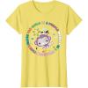 imageFisherPrice Purple Monkey  Hanging Purple Monkey TShirtLemon Yellow