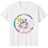 imageFisherPrice Purple Monkey  Hanging Purple Monkey TShirtWhite