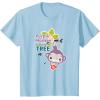 imageFisherPrice Purple Monkey Bubblegum Tree TShirtBaby Blue
