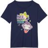 imageFisherPrice Purple Monkey Bubblegum Tree TShirtNavy Blue