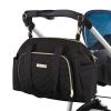 imageFisherPrice Quilted Diaper Bag Tote ampamp Convertible Crossbody with Adjustable Strap Insulated Bottle Pocket ampamp Changing Pad