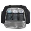 imageFisherPrice Quilted Diaper Bag Tote ampamp Convertible Crossbody with Adjustable Strap Insulated Bottle Pocket ampamp Changing Pad