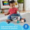 imageFisherPrice Stacking Toy Babys First Blocks Set of 10 Shapes for Sorting Play for Infants Ages 6 Months Navy Fawn Amazon ExclusiveBlocks