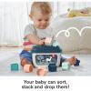 imageFisherPrice Stacking Toy Babys First Blocks Set of 10 Shapes for Sorting Play for Infants Ages 6 Months Navy Fawn Amazon ExclusiveBlocks
