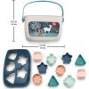 imageFisherPrice Stacking Toy Babys First Blocks Set of 10 Shapes for Sorting Play for Infants Ages 6 Months Navy Fawn Amazon ExclusiveBlocks