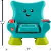 imageFisherPrice Toddler Learning Toy Laugh ampamp Learn Smart Stages Chair with Music Lights ampamp Activities for Infants Ages 1 Years Teal