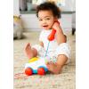 imageFisherPrice Toddler Pull Toy Chatter Telephone Pretend Phone with Rotary Dial and Wheels for Walking Play Ages 1 years