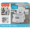 imageFisherPrice Toddler Toilet Cheer for Me Potty Training Seat with Lights Sounds Phrases and Removable Potty Ring