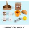 imageFisherPrice Toddler Toy Laugh ampamp Learn Coffee Caf Musical Playset with Educational Songs ampamp 10 Pretend Play Pieces for Kids Ages 18 Months