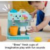 imageFisherPrice Toddler Toy Laugh ampamp Learn Coffee Caf Musical Playset with Educational Songs ampamp 10 Pretend Play Pieces for Kids Ages 18 Months