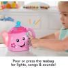 imageFisherPrice Toddler Toy Laugh ampamp Learn Sweet Manners Tea Set with Music ampamp Lights for Educational Pretend Play Kids Ages 18 MonthsFrustration Free Packaging