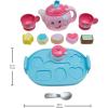 imageFisherPrice Toddler Toy Laugh ampamp Learn Sweet Manners Tea Set with Music ampamp Lights for Educational Pretend Play Kids Ages 18 MonthsFrustration Free Packaging