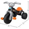 imageFisherPrice Toddler Tricycle HarleyDavidson Tough Trike Toy Bike with Handlebar Grips ampamp Storage for Outdoor Play Kids Ages 2 Years Amazon ExclusiveHarley  Davidson