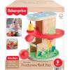 imageFisherPrice Wood Baby Toy Treehouse Ball Run 2Piece Wooden Activity for Developmental Play Infants ampamp Toddlers Ages 9 Months