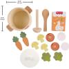 imageFisherPrice Wood Kitchen Toy Veggie Soup Tiny Garden 16Piece Wooden Pretend Cooking Playset for Preschool Kids Ages 3 Years Amazon ExclusiveVeggie Soup