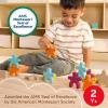 imageFisherPrice Wood Montessori Toy Stacking Shapes American Montessori Society Seal of Excellence 16Piece Wooden Learning Activity ampamp Expert Play Tips for Kids Ages 2 Years Amazon Exclusive