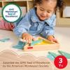imageFisherPrice Wood Montessori Toy Triangle Puzzle American Montessori Society Seal of Excellence 10Piece Wooden Learning Activity ampamp Expert Play Tips for Kids Ages 3 Years Amazon Exclusive