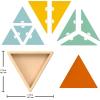 imageFisherPrice Wood Montessori Toy Triangle Puzzle American Montessori Society Seal of Excellence 10Piece Wooden Learning Activity ampamp Expert Play Tips for Kids Ages 3 Years Amazon Exclusive