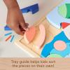 imageFisherPrice Wood Preschool Toy Space Blocks Jigsaw Puzzle 42 Wooden Pieces for Stacking ampamp Sorting Play Kids Ages 3 Years