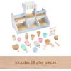 imageFisherPrice Wood Pretend Play Coffee Shop ampamp Toy Register 20Piece Wooden Food Playset for Preschool Kids Ages 3 YearsIce Cream Shop