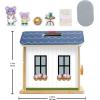 imageFisherPrice Wood Pretend Play Toy Dollhouse 6Piece Wooden House Playset for Travel Preschool Kids Ages 3 Years