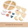 imageFisherPrice Wood Pretend Play Toy Fruit Pie Tiny Garden 16Piece Wooden Food Puzzle Set for Preschool Kids Ages 3 Years Amazon ExclusiveFruit Pie