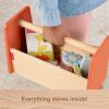 imageFisherPrice Wood Pretend Play Toy Tiny Garden Caddy 12Piece Set with Wooden Tools ampamp Plants for Preschool Kids Ages 3 Years Amazon Exclusive
