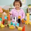 imageFisherPrice Wood Toddler Toy Castle Block Set 28 Wooden Pieces for Stacking Developmental Play Preschool Kids Ages 2 YearsJungle