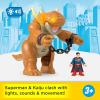 imageImaginext FisherPrice Superman Toy with Lights Sounds Motion ampamp 3inch Action Figure 10inch Monster with ChainsPlayset