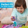 imageMEGA BLOKS First Builders Toddler Blocks Toy Build n Learn Portable Activity Table with 30 Pieces and BuiltIn Storage Pink Kids Ages 1 Years Amazon ExclusivePink