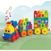 imageMEGA BLOKS First Builders Toddler Building Blocks Toy Set ABC Musical Train with 50 Pieces Music and Sounds Ages 1 Years