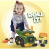imageMEGA BLOKS John Deere Toddler Building Blocks Toy Set Dump Truck with 25 Pieces and Storage 1 Figure Green Ages 1 Years