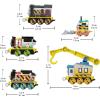 imageThomas ampamp Friends Diecast Vehicle Set Construction Crew 5 PushAlong Toy Train Engines for Preschool Kids Ages 3 Years