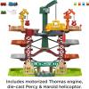 imageThomas ampamp Friends MultiLevel Toy Track Set Trains ampamp Cranes Super Tower 25 Ft Tall with 3 Characters for Preschool Kids Ages 3 Years Amazon ExclusiveAction Station