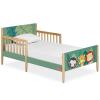 imageDream On Me FisherPrice Fauna Collection Safari Toddler Bed Jungle Print JPMA Certified Easy to Assemble