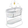 imageFisherPrice Baby Bedside Sleeper Soothing Motions Bassinet with Lights Music Vibrations ampamp Toy Mobile for Newborns 0 Months WindmillWindmill