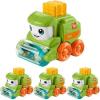 imageFisherPrice Baby Toy Rollin Tractor PushAlong Vehicle with Fine Motor Activities for Infants Ages 6 MonthsTractor