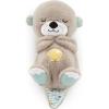 imageFisherPrice Baby Toy Soothe n Snuggle Otter Portable Plush Sound Machine with Music Lights ampamp Breathing Motion for Newborns 0 Months1 Count Pack of 1