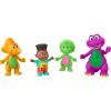 imageFisherPrice Barneys World Toddler Toys Hey Friends Pack with Four Figures to Make up Adventures Kids Ages 2 Years