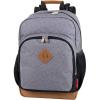 imageFisherPrice Fastfinder Multipocket Grey Diaper Bag Backpack with Changing Pad and Stroller Straps Grey
