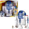 imageFisherPrice Imaginext Star Wars Toy R2D2 175 in Tall with Lights Sounds ampamp C3P0 Metal Character Key for Kids Ages 3 Years
