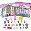 imageFisherPrice Little People Barbie Toddler Toy Advent Calendar Playset 24 Christmas Figures ampamp Pieces for Pretend Play Kids Ages 18 Months