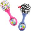 imageFisherPrice Newborn Toys Rattle n Rock Maracas 2 Soft Musical Instruments for Developmental Play Babies Ages 3 Months Pink ampamp Purple