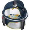 imageFisherPrice Portable Baby Bassinet Deluxe OnTheGo Projection Dome Travel Play Space for Newborns with Lights Music ampamp Canopy Paper ShapesNavy