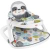 imageFisherPrice Portable Baby Chair SitMeUp Floor Seat with Snack Tray Developmental Toys ampamp Washable Seat Pad Cute Sloth