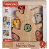 imageFisherPrice Preschool Toy Wooden Balance Tree 10 Wood Pieces for Stacking Developmental Play for Kids Ages 3 Years