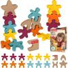imageFisherPrice Wood Montessori Toy Stacking Shapes American Montessori Society Seal of Excellence 16Piece Wooden Learning Activity ampamp Expert Play Tips for Kids Ages 2 Years Amazon Exclusive