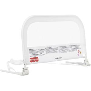 imageDream On Me FisherPrice Little Naps Bed Rail for Toddlers in Grey Suitable for All Types of Beds No Tool Assembly for Toddler Bed RailWhite
