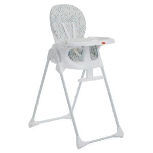 imageFisher Price Tiny Bites Baby ampamp Toddler Highchair  Rainbow Sherbert OneClick Folding 7 Adjustable Height Levels 2 Recline Positions Removable DishwasherSafe Tray Lightweight SpaceSavingCloud Grey